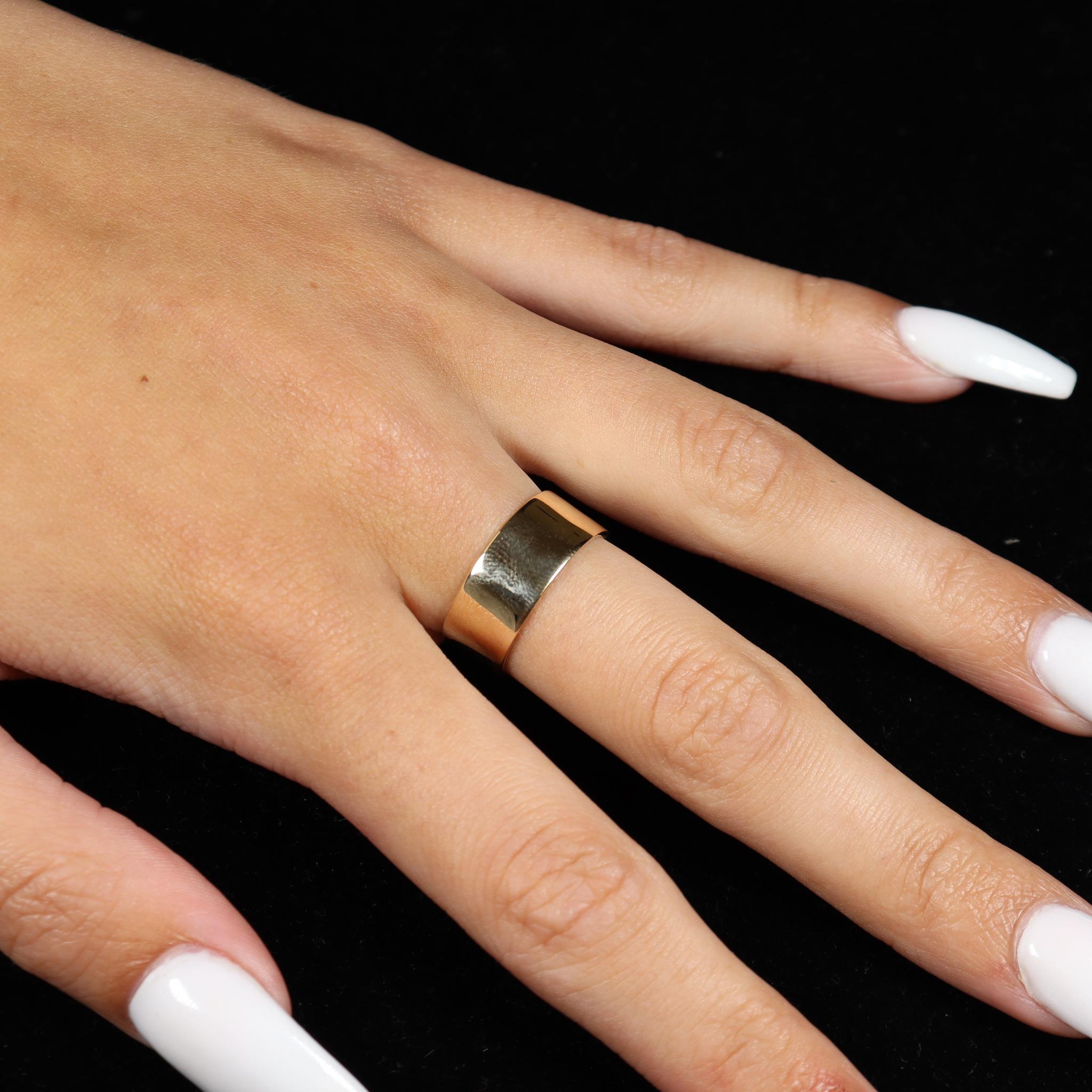 Ladies 14K Yellow Gold Band 4