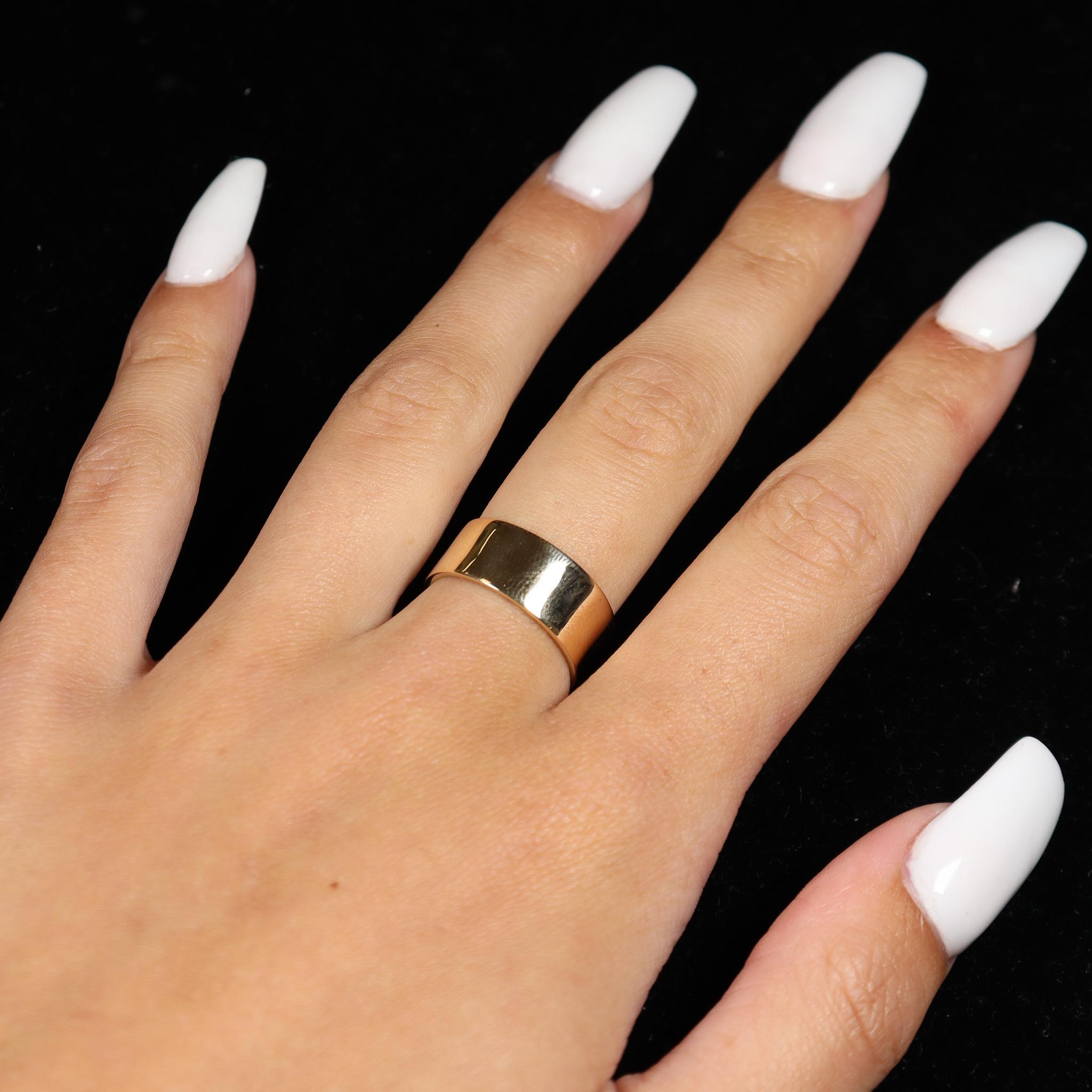 Ladies 14K Yellow Gold Band 5