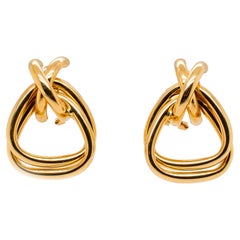 Damen 14K Gelbgold Ohrringe