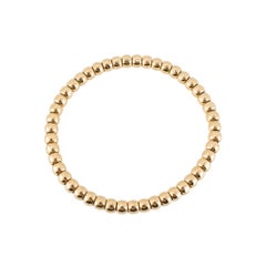 Ladies 14K Yellow Gold Flexible Beads Link Bracelet