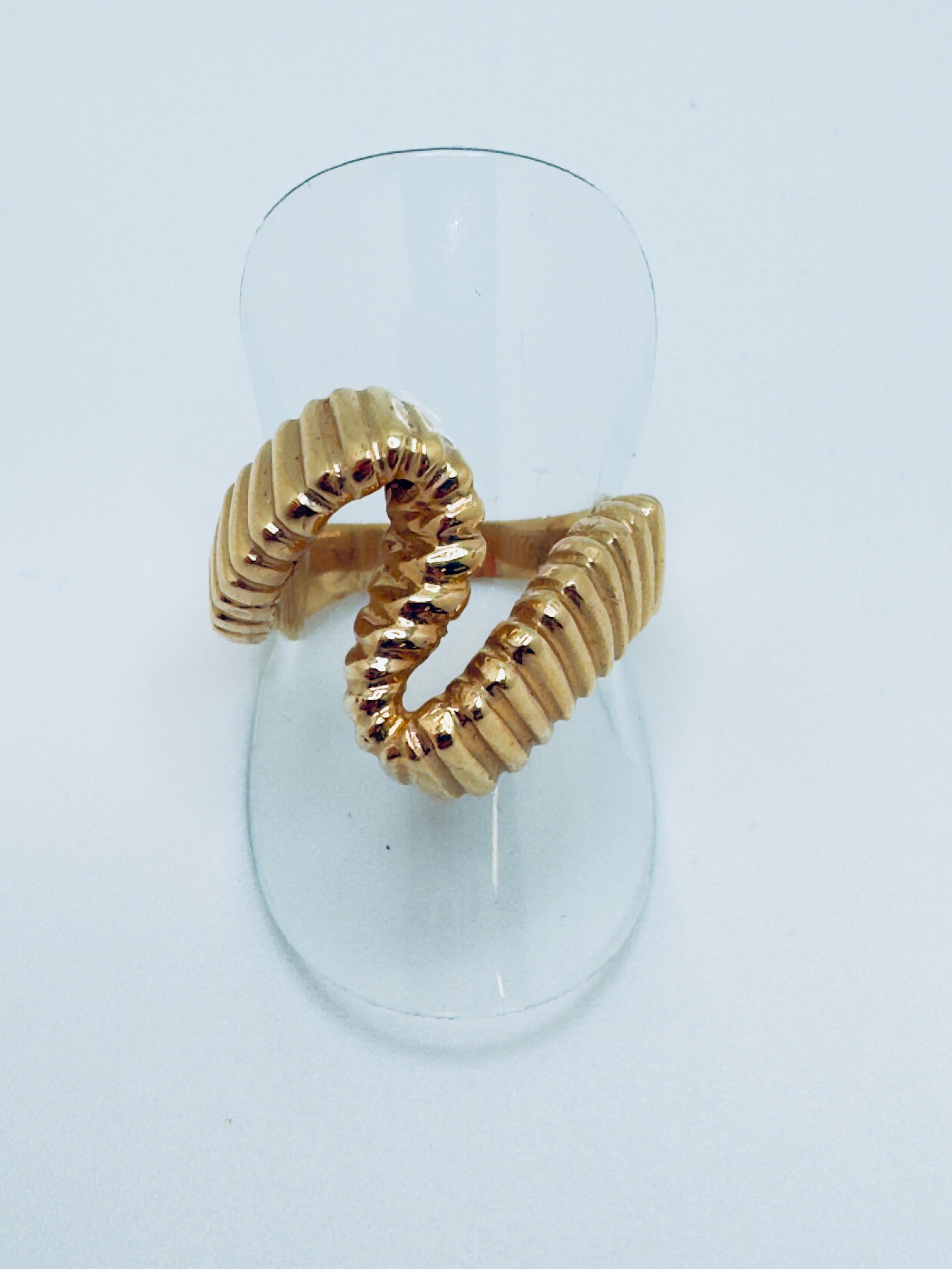 Anillo S Formador Libre de Oro Amarillo 14K para Dama en venta 4