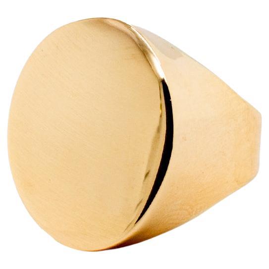 14 Karat Gelbgold-Ring für Damen