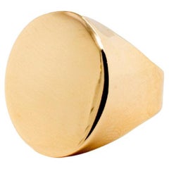 14 Karat Gelbgold-Ring für Damen