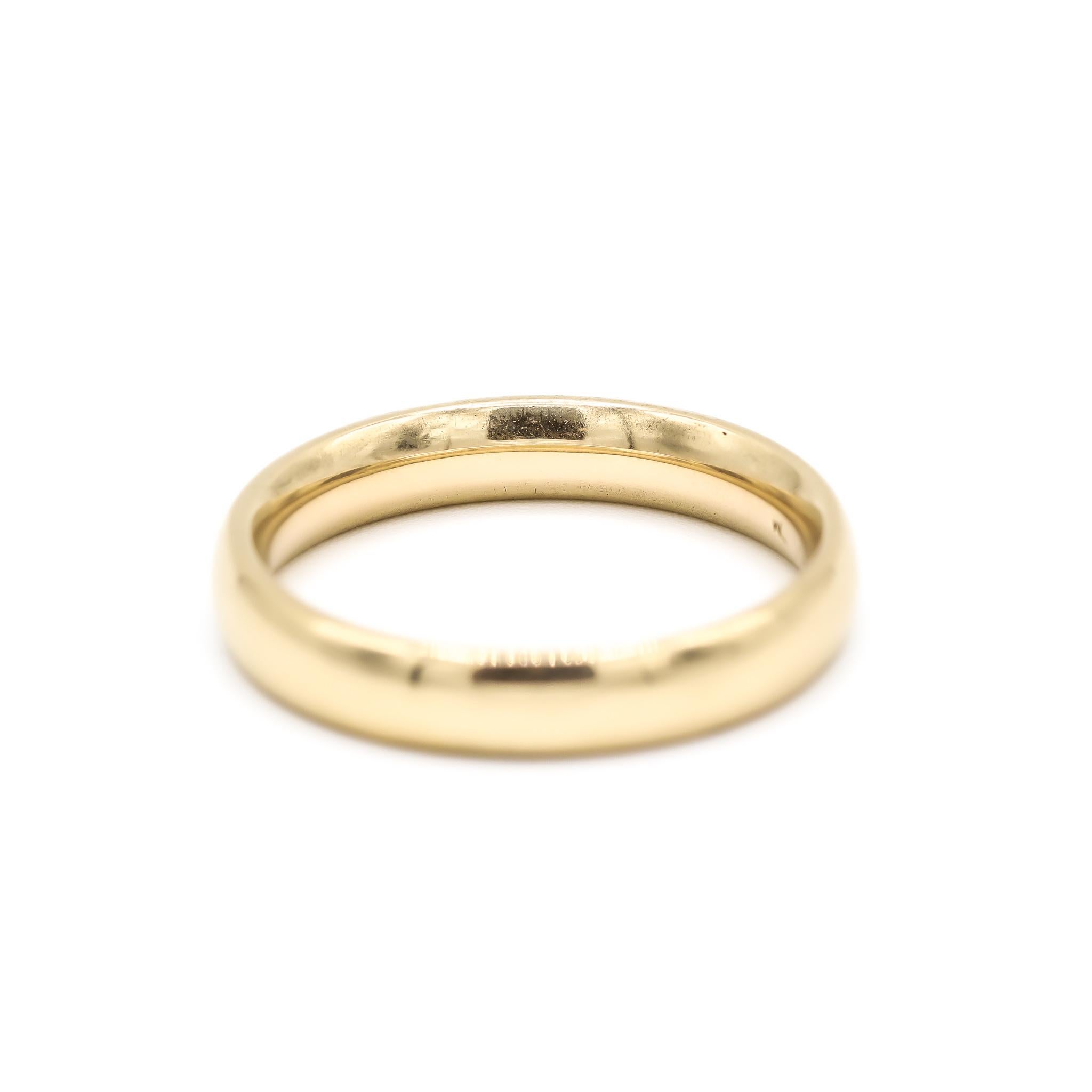 Women's Ladies 14K Yellow Gold Wedding Band
