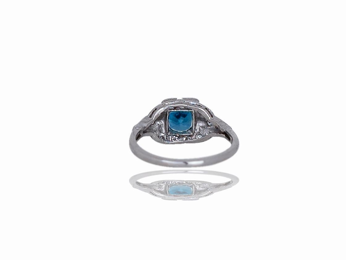 blue zircon ring tiffany