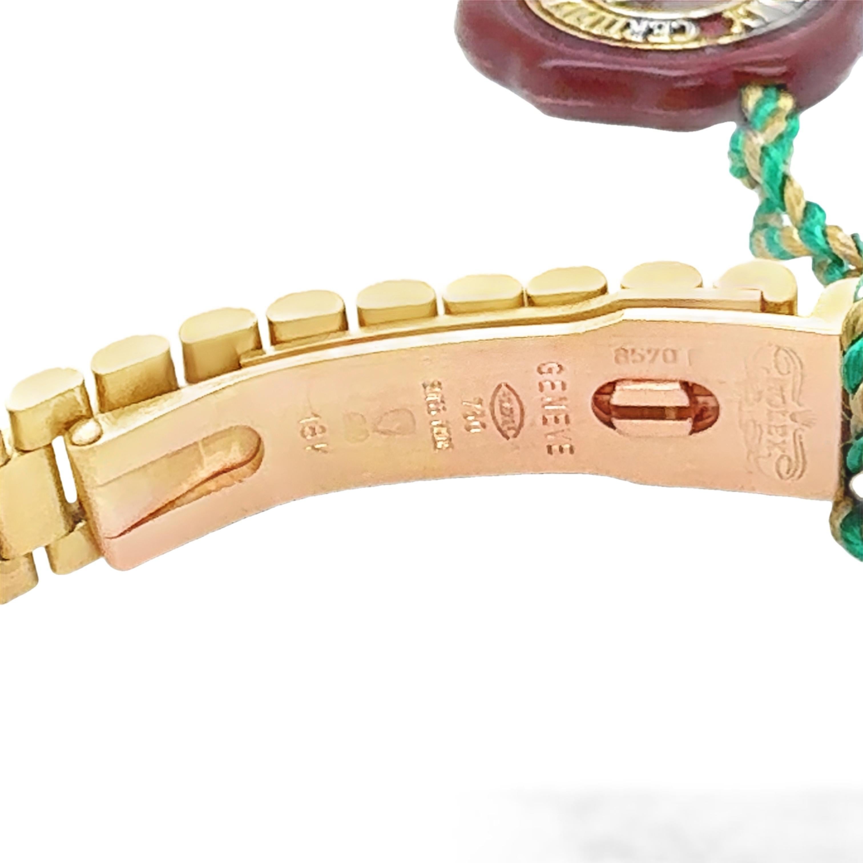Damen 18k Gelbgold Rolex Präsident Uhr im Angebot 1