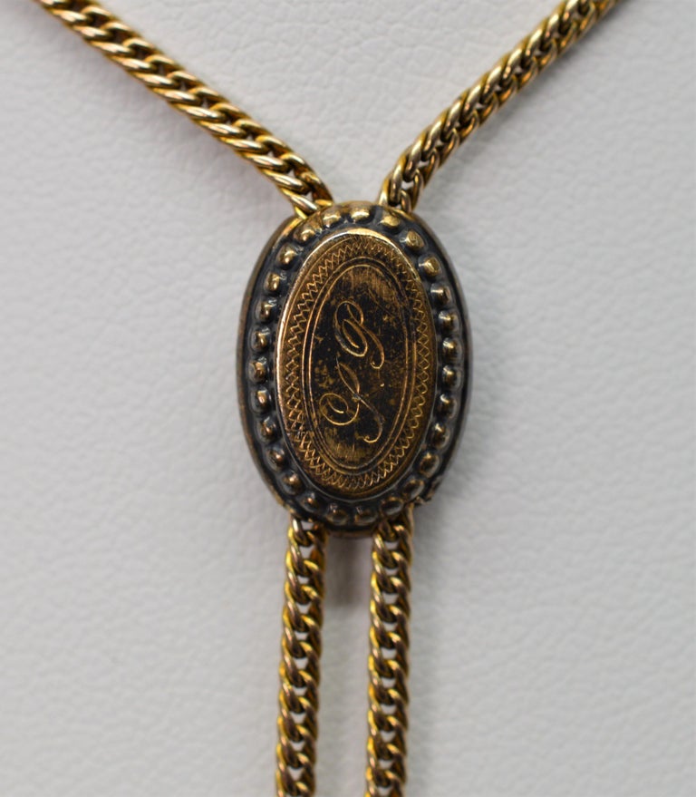 Ladies Antique Pocket Gold Watch Chain with Slide at 1stDibs antique