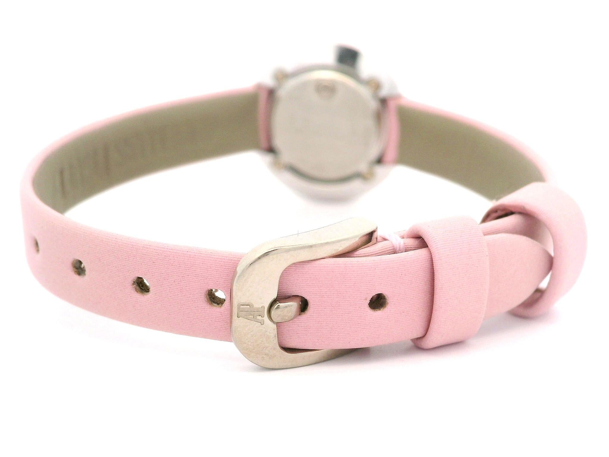 Ladies Audemars Piguet 18k White Gold 21mm Diamond & Pink Sapphire Wrist Watch 1