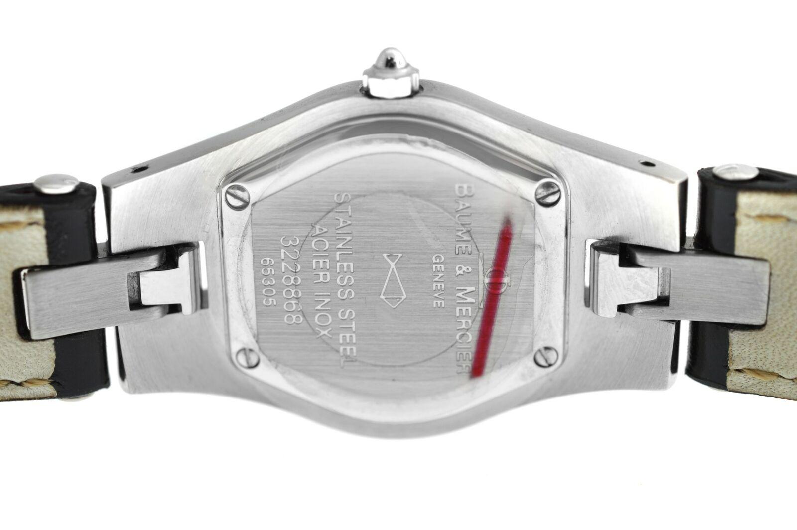 Ladies Baume & Mercier Linea 65305 Stainless Steel Quartz Watch 1