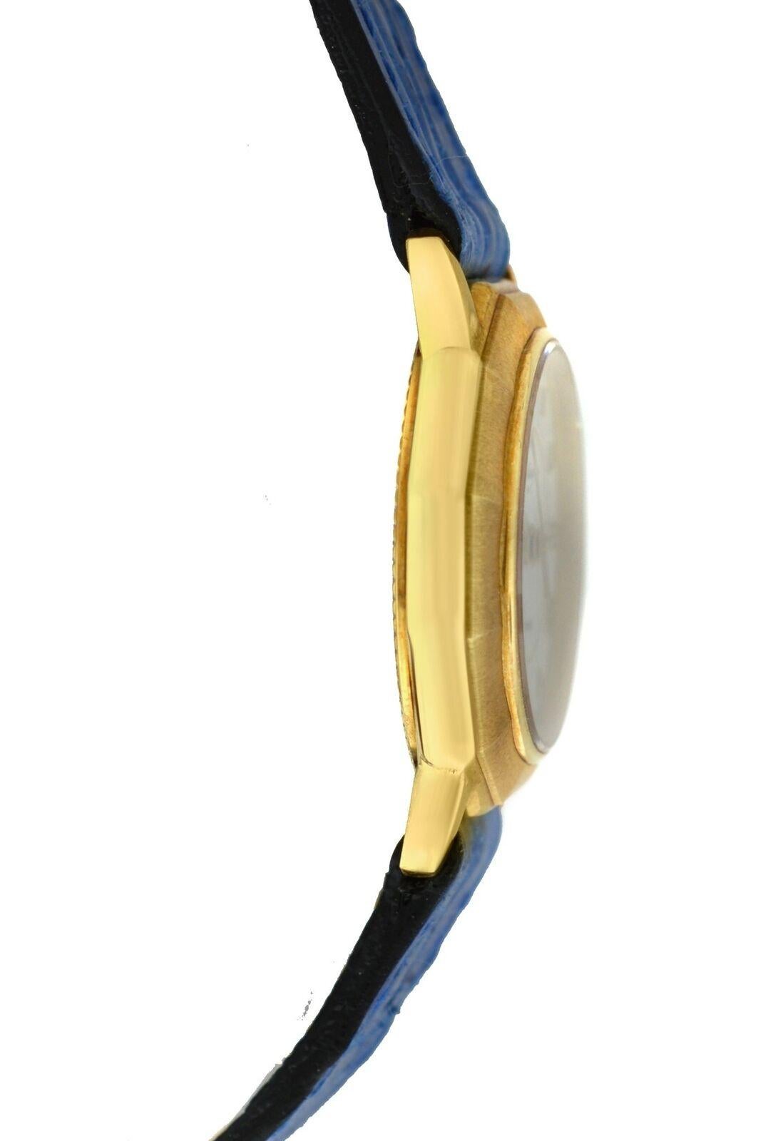 Ladies Baume & Mercier Riviera 83212.1 18 Karat Yellow Gold Quartz Watch In New Condition In New York, NY