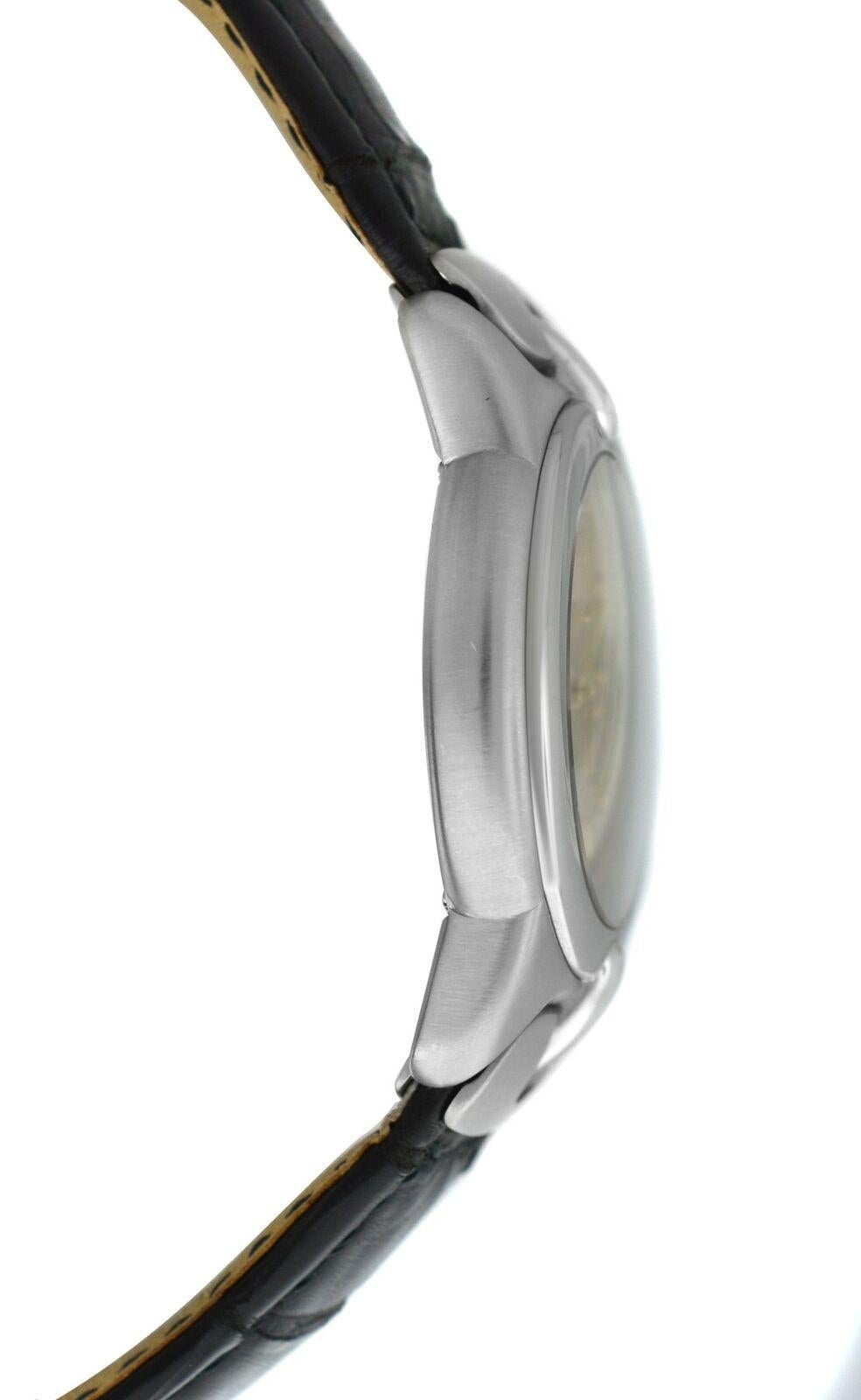Ladies Bertolucci Pulchra 133 41 A Steel Date Quartz Watch In New Condition For Sale In New York, NY