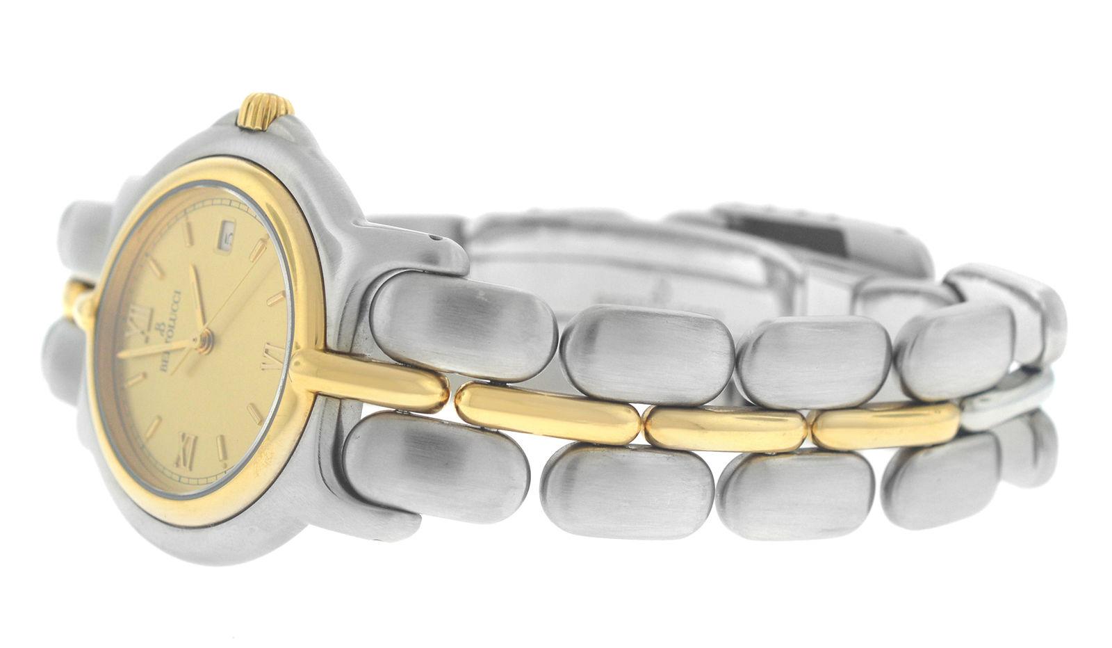 Ladies Bertolucci Pulchra Steel Gold Quartz Date Watch 1