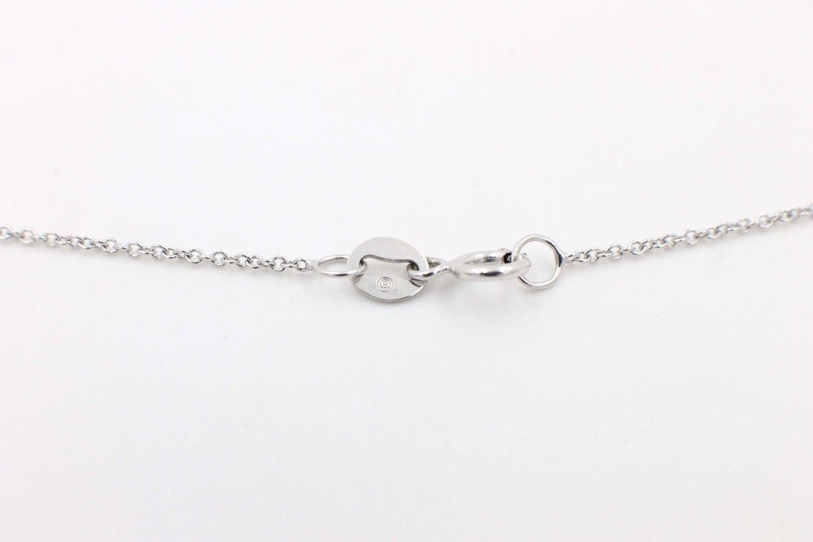 Collar Colgante Círculo de Diamantes Blanco y Negro 1.05 TCW 14KT Oro Blanco Corte redondo en venta
