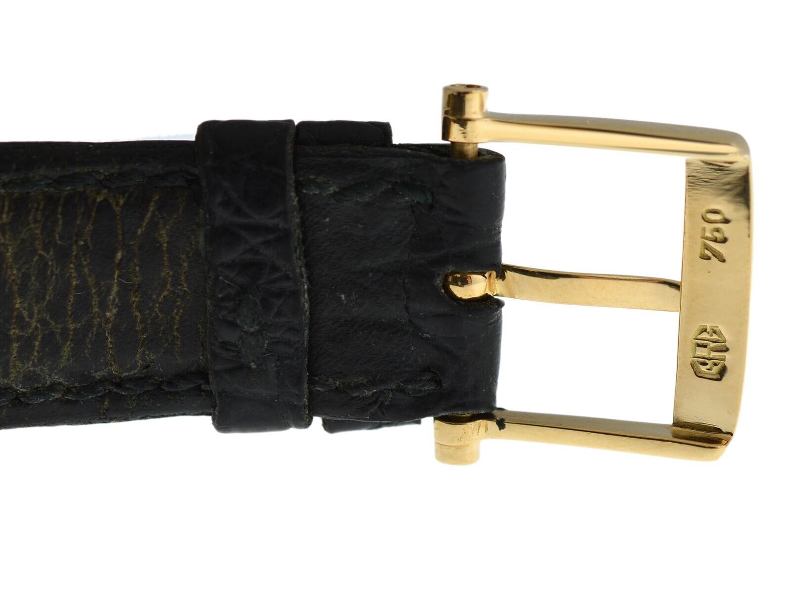 Ladies Breguet Classic 3210 18 Karat Yellow Gold Mechanical Watch In Excellent Condition For Sale In New York, NY