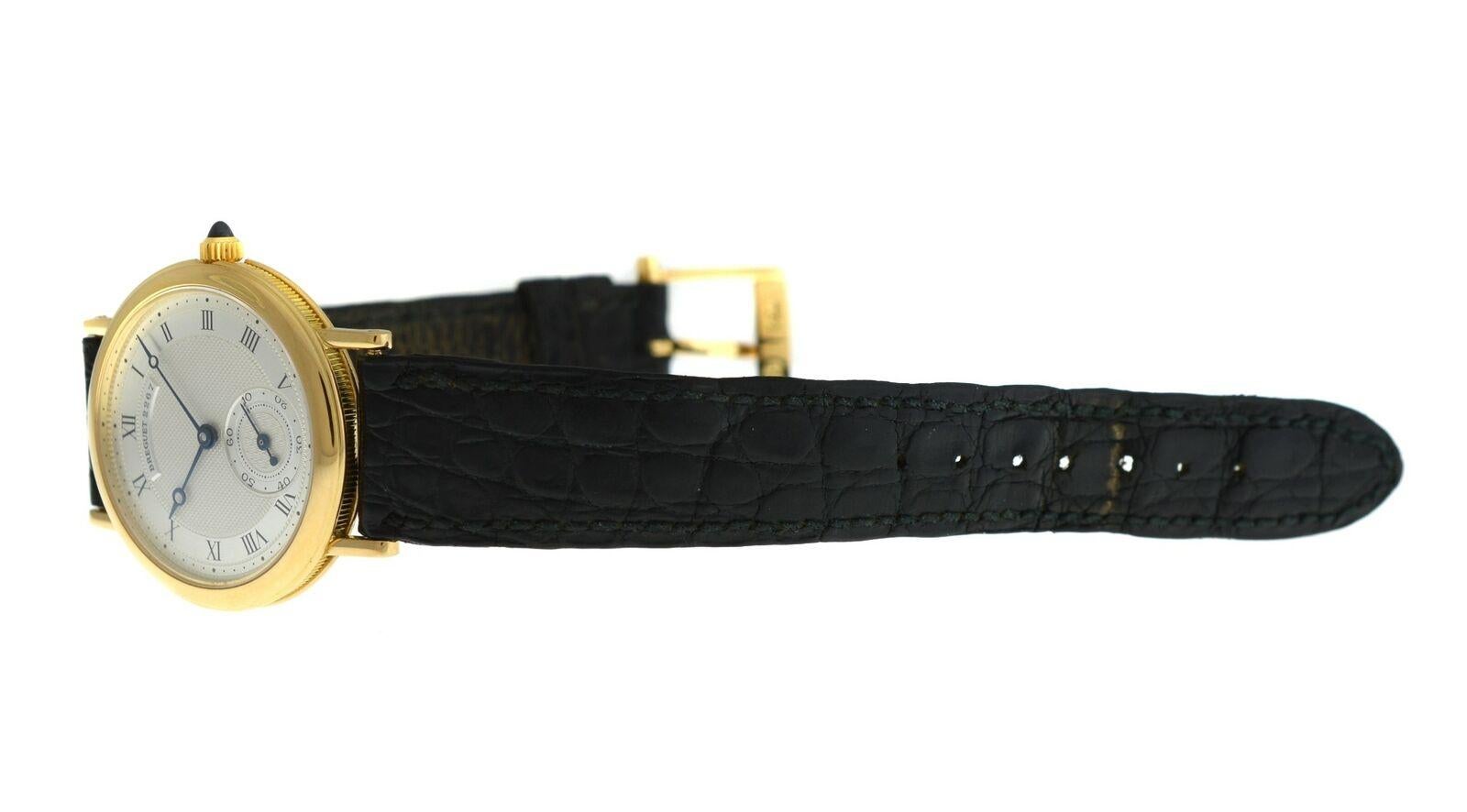 Ladies Breguet Classic 3210 18 Karat Yellow Gold Mechanical Watch For Sale 1