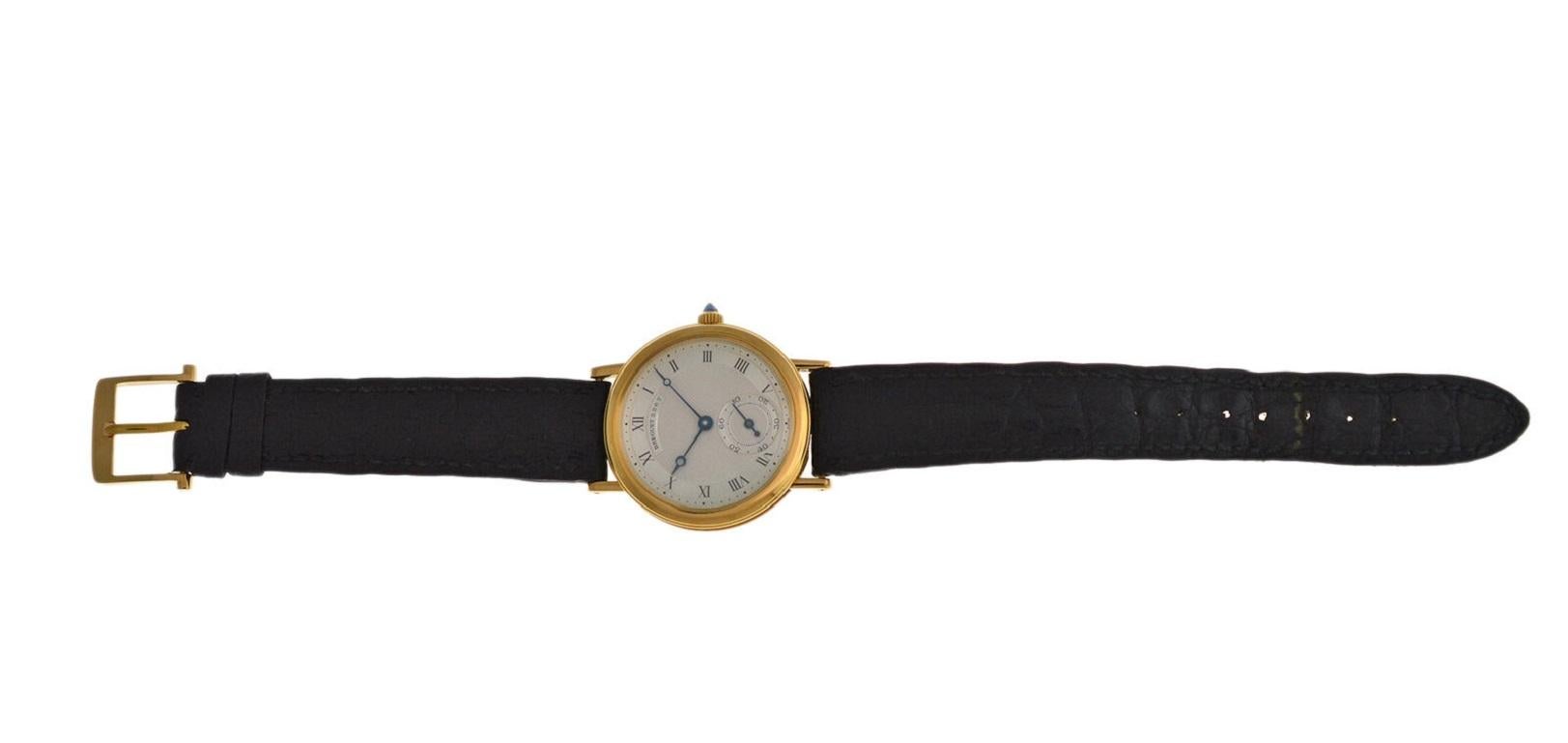 Ladies Breguet Classic 3210 18 Karat Yellow Gold Mechanical Watch For Sale 2