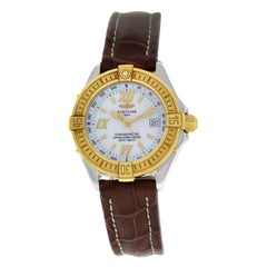 Ladies Breitling Starliner D67365 Steel Gold Mother of Pearl Quartz Watch