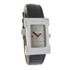 Ladies Carrera y Carrera Tempus Fugyt Steel Mother of Pearl Quartz Watch