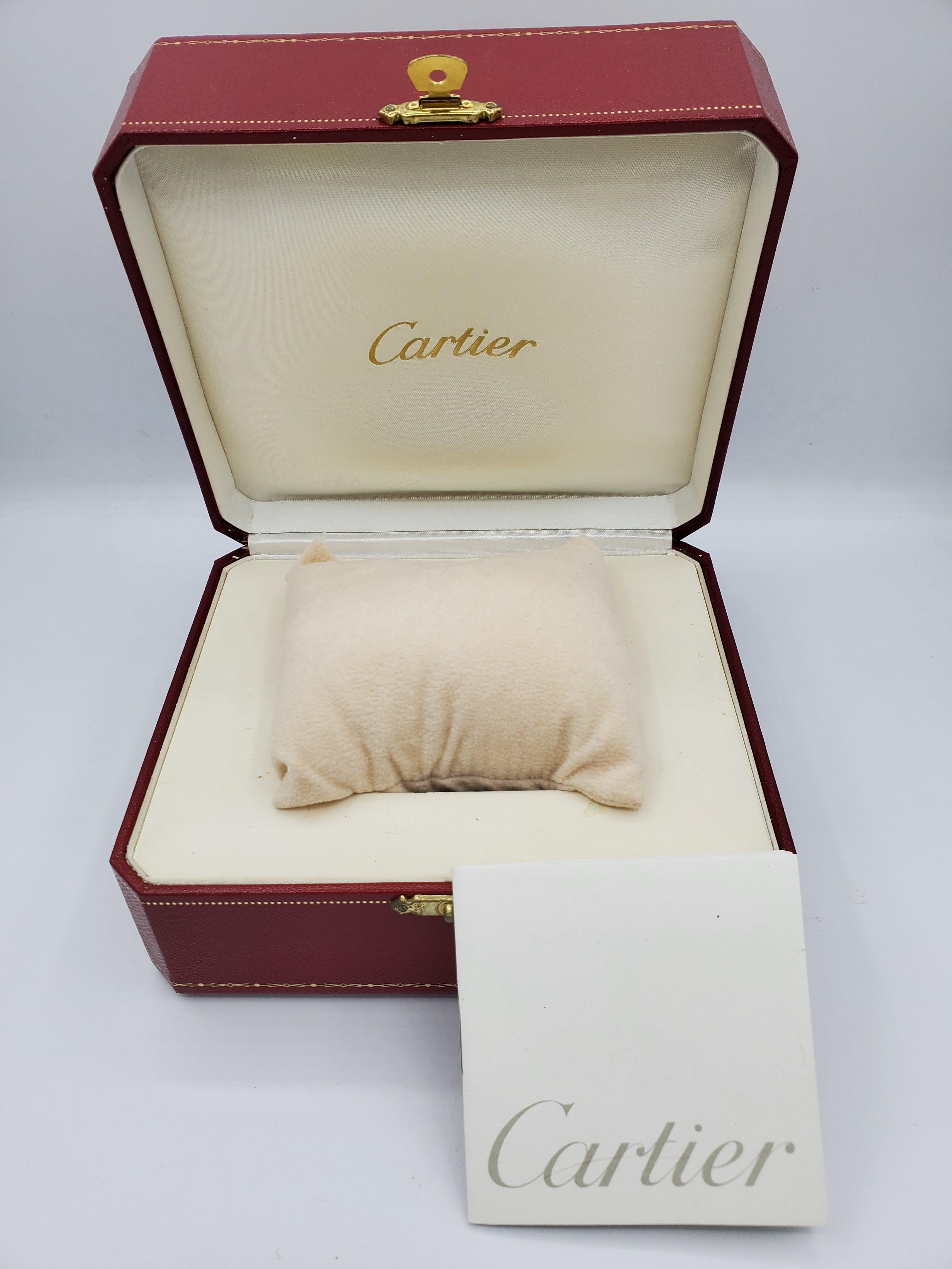 Ladies Cartier 18 Karat Gold Watch, 1280 Panthere Champagne, Diamonds CC131253 2