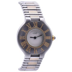 Ladies Cartier Must De 21 Two-Tone Quartz Watch