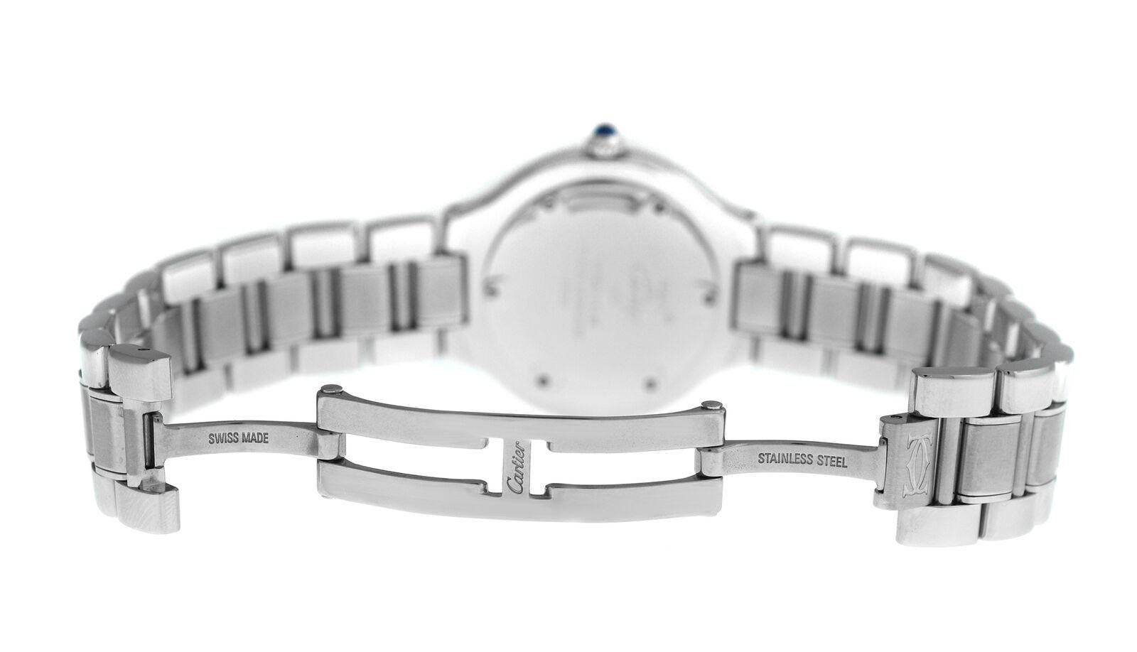 Ladies Cartier Must de Cartier 1330 Quartz Stainless Steel Watch 1