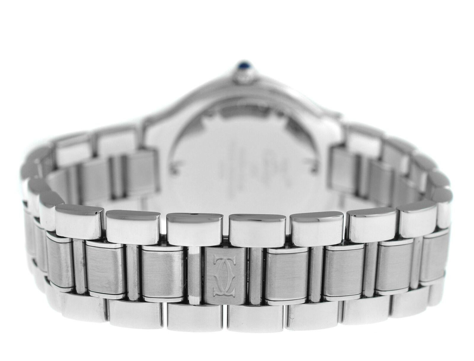 Ladies Cartier Must de Cartier 1330 Quartz Stainless Steel Watch 3