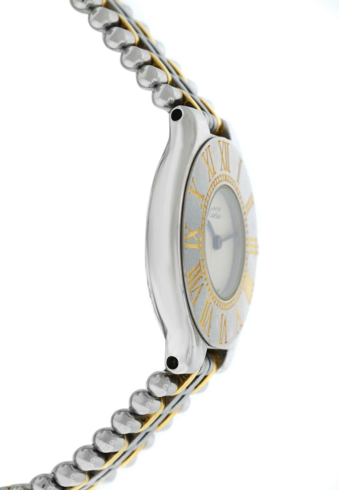 cartier paris quartz stainless steel back 2035