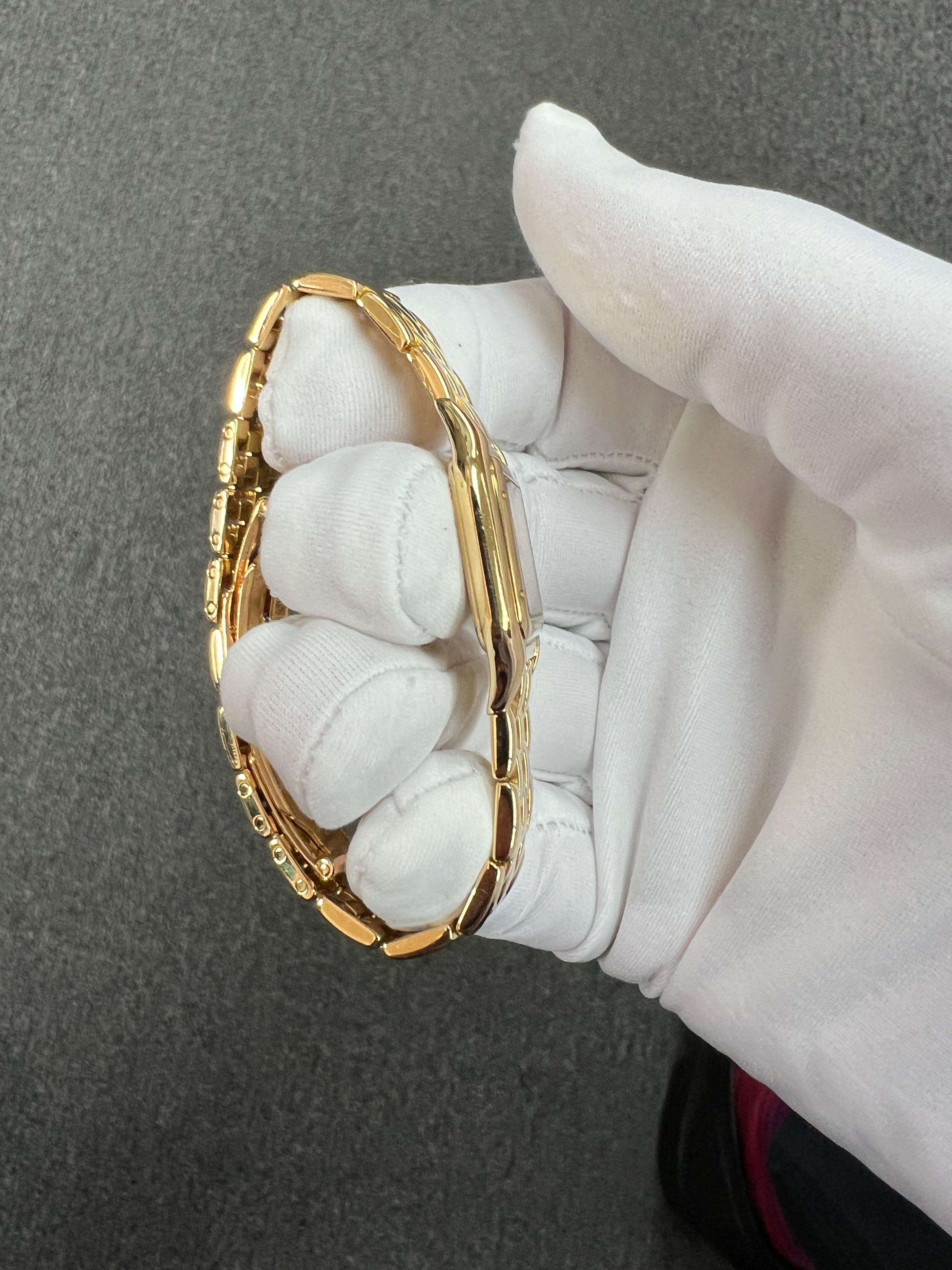 Cartier Panthere Ladies Yellow Gold Quartz Wristwatch Small Model 4
