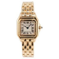 Damen Cartier Panthere 22MM 1070 18K Gelbgold Quarzuhr