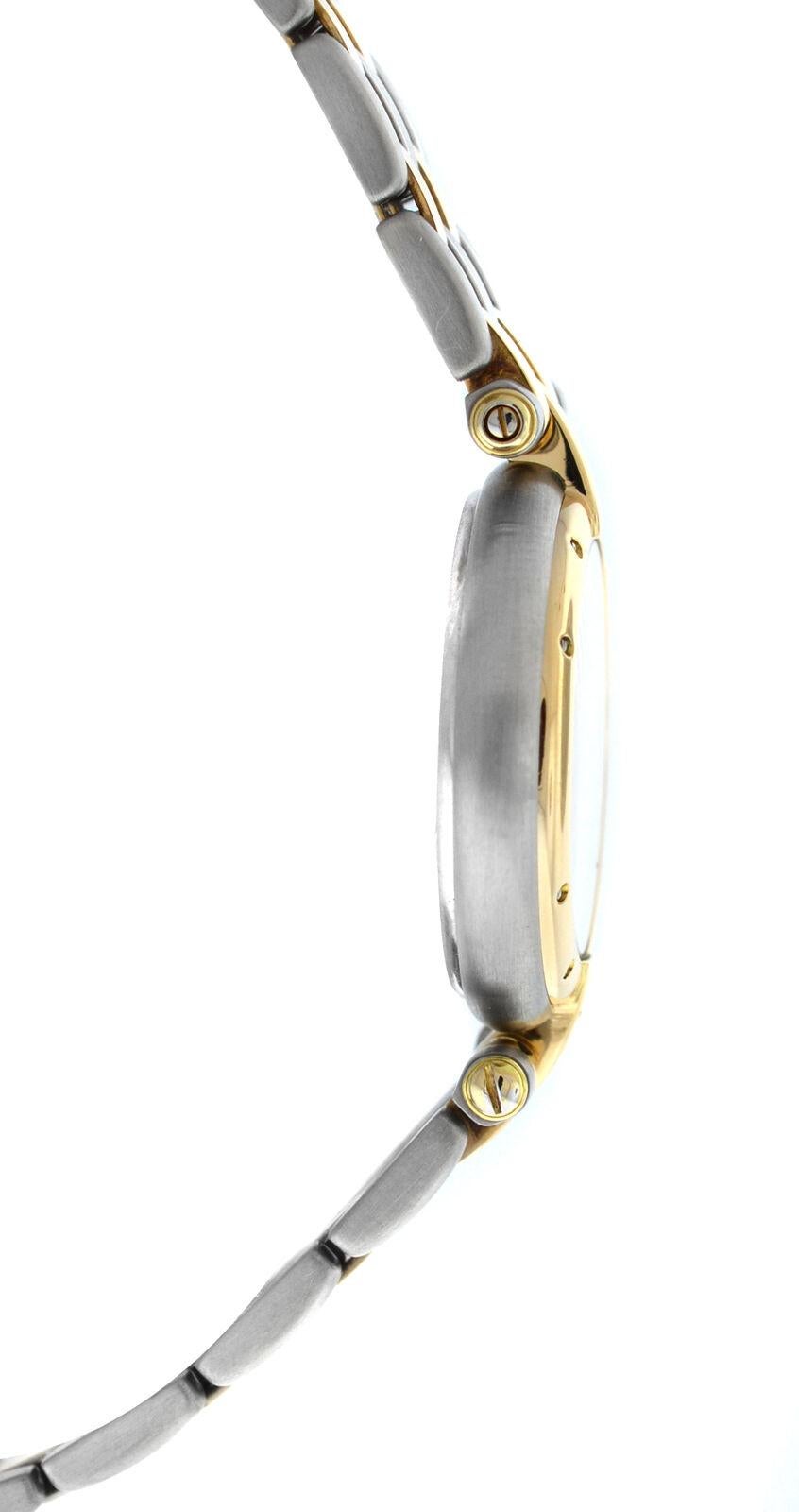 Brand	Cartier
Model	Panthere Vendome 1057920 
Gender	Ladies
Condition	Pre-owned
Movement	Swiss Quartz
Case Material	Stainless Steel & 18K Yellow Gold
Bracelet / Strap Material	
Stainless Steel & 18K Yellow Gold

Clasp / Buckle Material	
Stainless