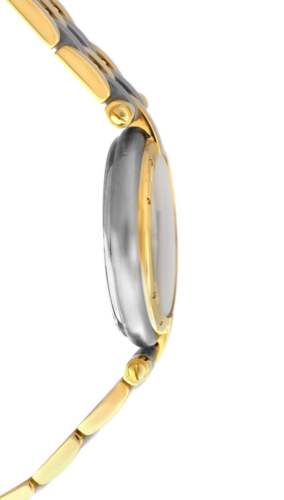 Ladies Cartier Panthere Vendome 183964 Three-Row Gold Steel Quartz Watch 2