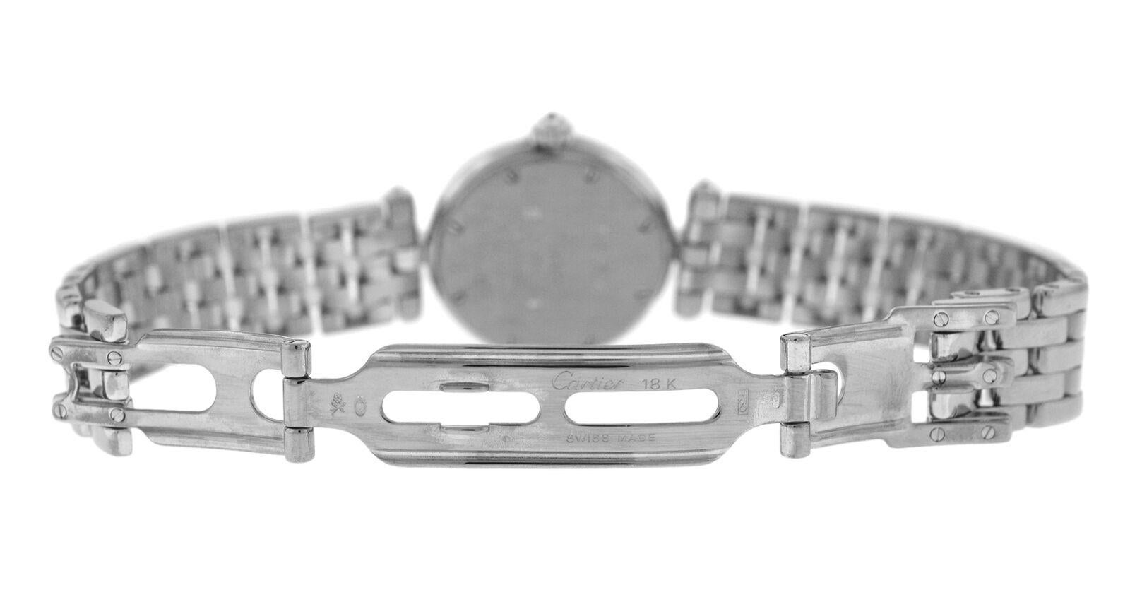 Women's Ladies' Cartier Panthere Vendome 3057916 18 Karat Gold Diamond Quartz Watch For Sale