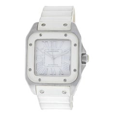 Ladies Cartier Santos 100/2878 W20122U2 Steel Automatic Watch