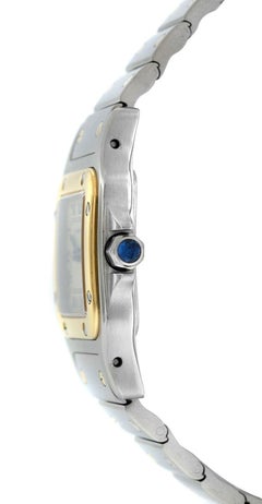 Ladies Cartier Santos Galbee 1057930 18 Karat Yellow Gold Quartz Watch