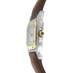 Ladies Cartier Santos Galbee 1567 18 Karat Yellow Gold Quartz Watch