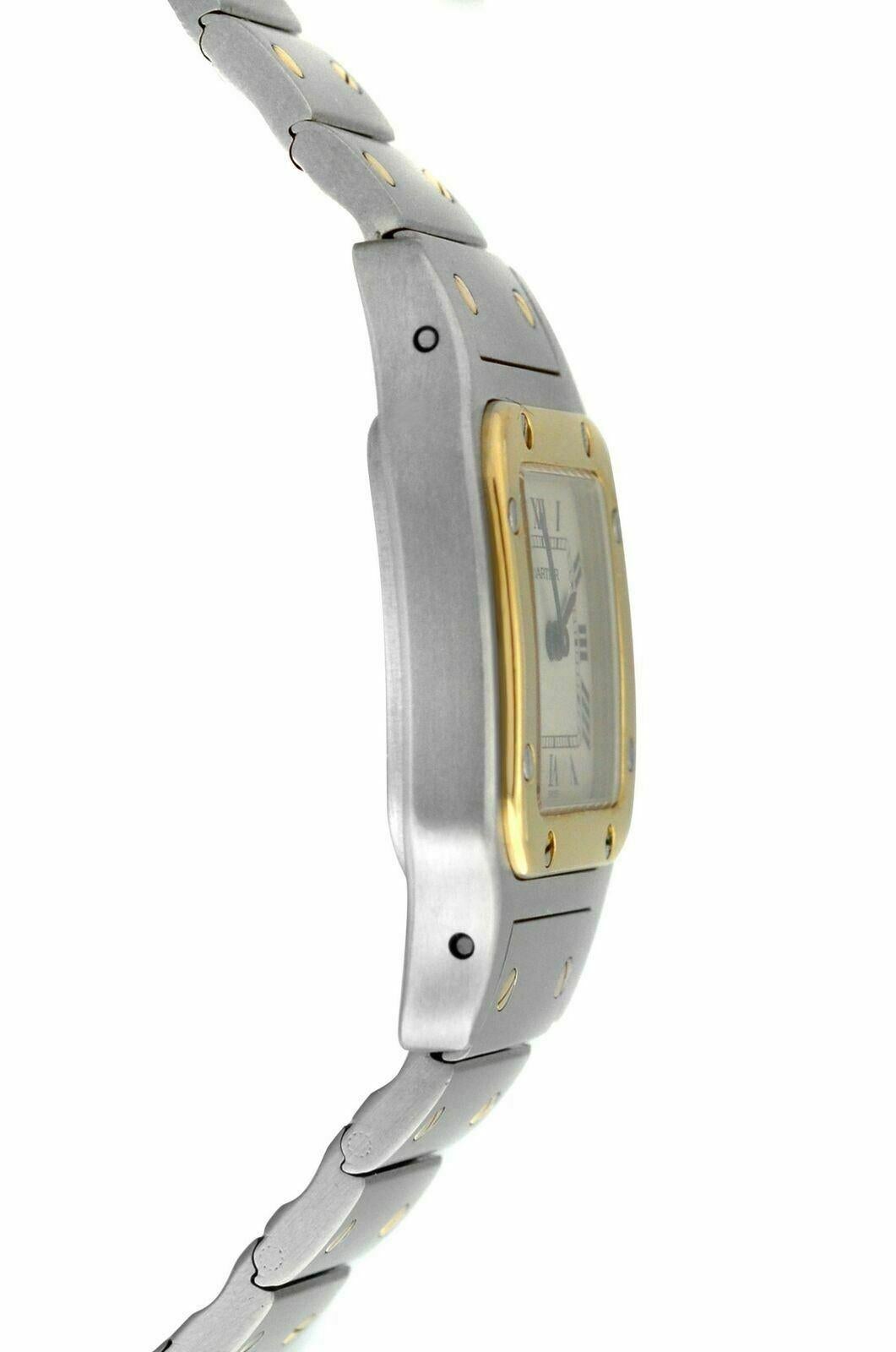 Women's Ladies Cartier Santos Galbee 1567 Stainless Steel Quartz Watch