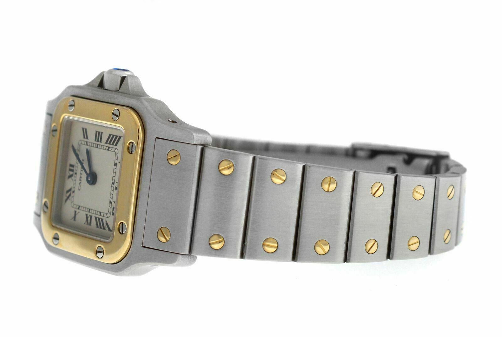 Ladies Cartier Santos Galbee 1567 Stainless Steel Quartz Watch 5