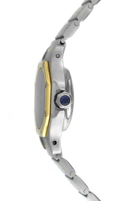 Ladies Cartier Santos Octagon Steel 18 Karat Yellow Gold Automatic Watch