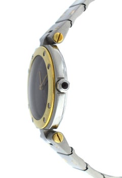 Ladies Cartier Santos Ronde 18 Karat Yellow Gold Quartz Watch