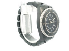 Ladies Chanel J12 33mm Black Ceramic Swiss Quartz Wrist Watch