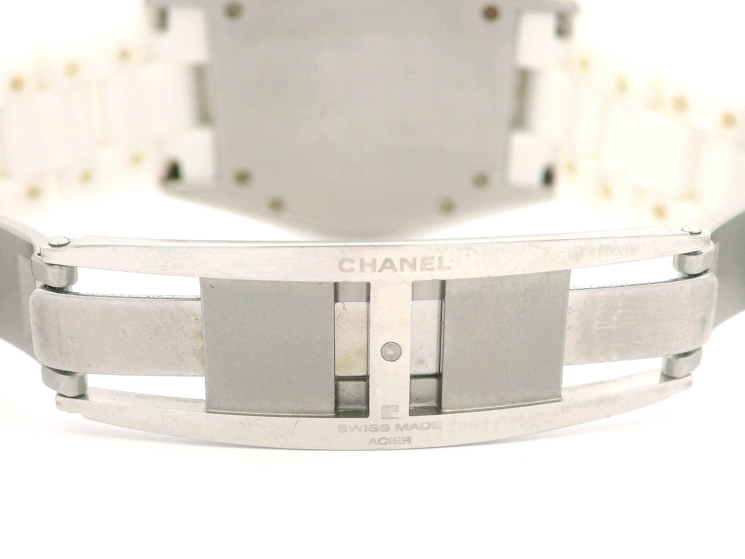 Ladies Chanel J12 38mm Cerámica Blanca Reloj Automático Pulsera en venta 3
