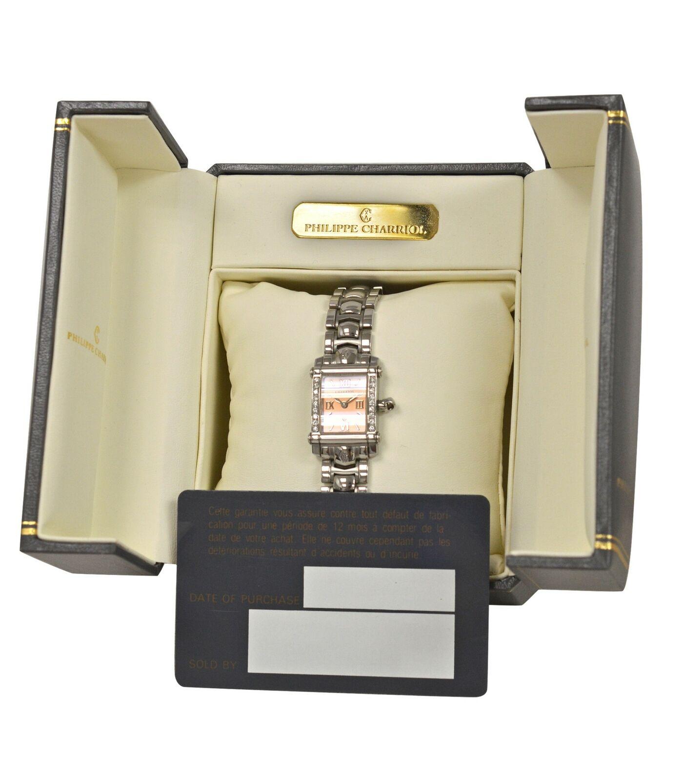 Ladies' Charriol Colvmbvs Columbus 9012911 Steel Diamond Quartz Watch For Sale 1