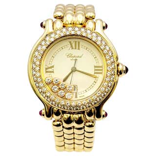 Chopard Lady's Stainless Steel and Diamond Happy Sport Snowflake ...