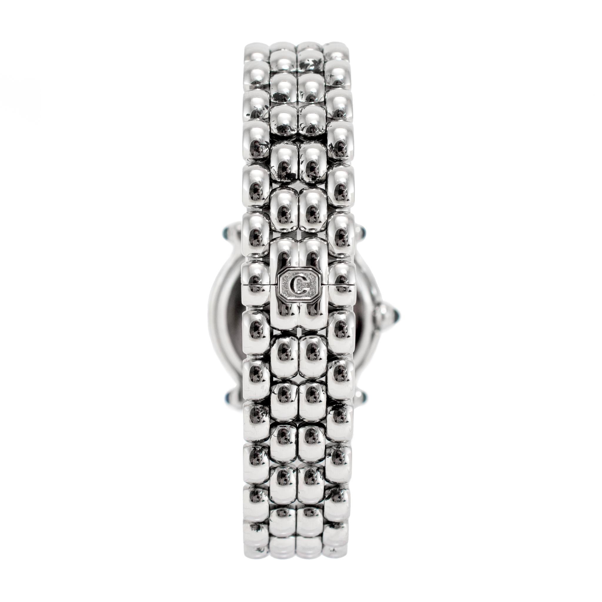Donna Orologio da donna Chopard Happy Sport 26MM Happy Diamonds 27/8250-23 Steele in vendita