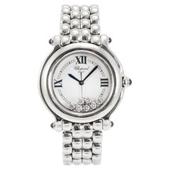 Ladies Chopard Happy Sport 32MM Happy Diamonds 8236 Stainless Steel Watch Ladies Chopard Happy Sport 32MM Happy Diamonds 8236 Stainless Steel Watch