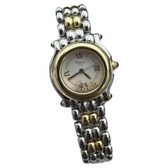 Ladies' Chopard Happy Sport Tt Floating Diamond Dial Watch Bracelet 278256-4008