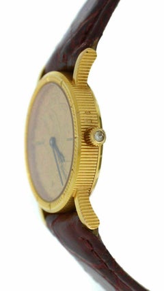 Ladies Corum 1885 Gold Coin Ref.30.300.56 Quartz Watch