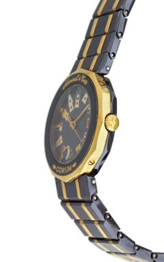 Ladies Corum Admirals Cup 39.610.30 V050 Steel PVD Gold Quartz Watch