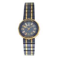 Used Ladies Corum Admirals Cup 39.610.30 V050 Steel PVD Gold Quartz Watch
