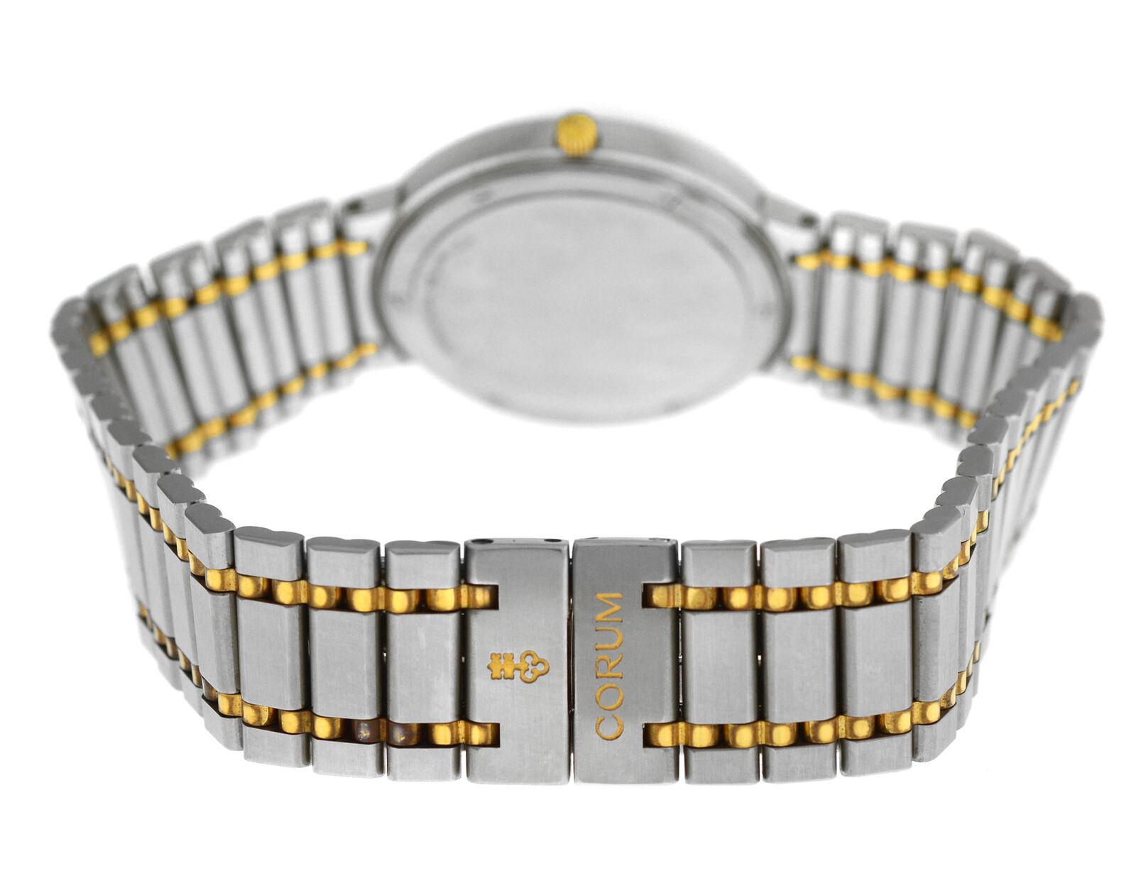 Ladies Corum Romvlvs 43.903.21V48 Steel Yellow Gold Quartz 31M Watch 2